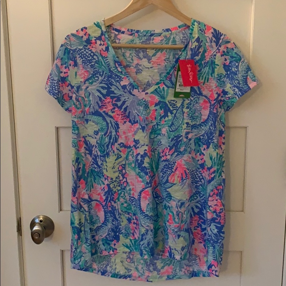 Lilly Pulitzer Etta top NWT! M 🌺✨